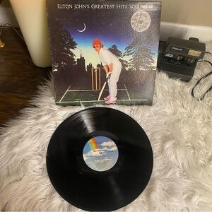 Elton John's Greatest Hits Vinyl Record 1977